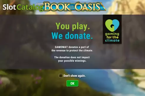 Скрин2. Book of Oasis слот