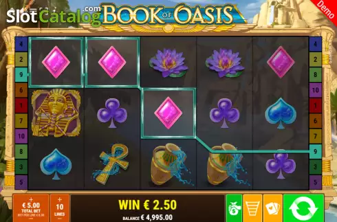 Скрин4. Book of Oasis слот