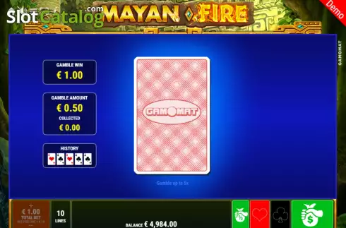 Скрин5. Mayan Fire слот