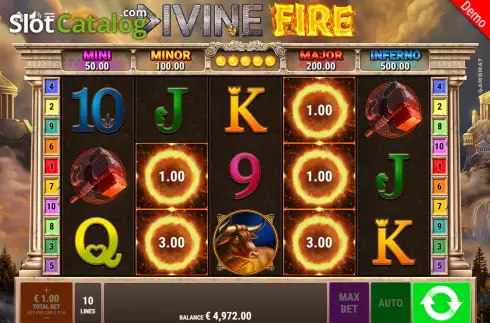 Скрин6. Divine Fire слот