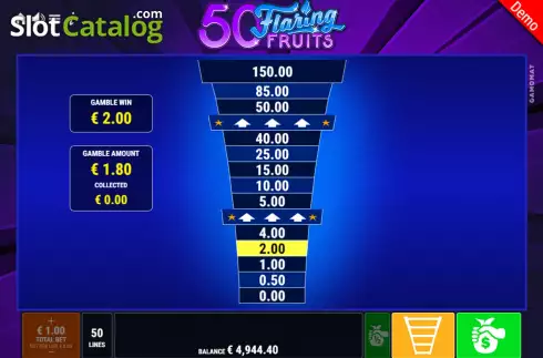 Скрин8. 50 Flaring Fruits слот