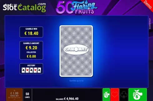 Скрин6. 50 Flaring Fruits слот
