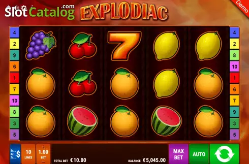 Скрин2. Explodiac слот