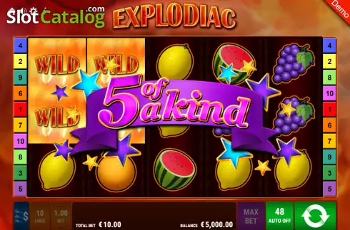 Скрин8. Explodiac слот