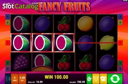 Скрин5. Fancy Fruits слот