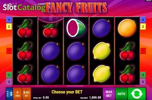 Скрин2. Fancy Fruits слот