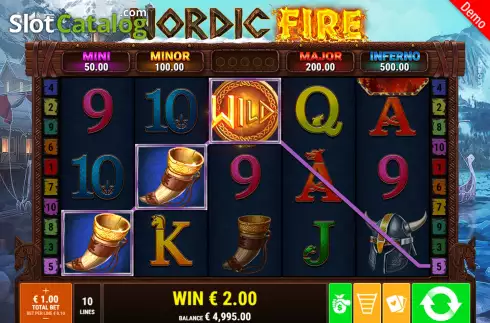 Скрин4. Nordic Fire слот