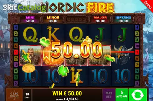 Скрин5. Nordic Fire слот