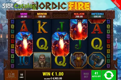 Скрин7. Nordic Fire слот