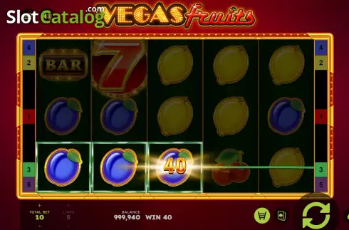 Скрин5. Vegas Fruits слот