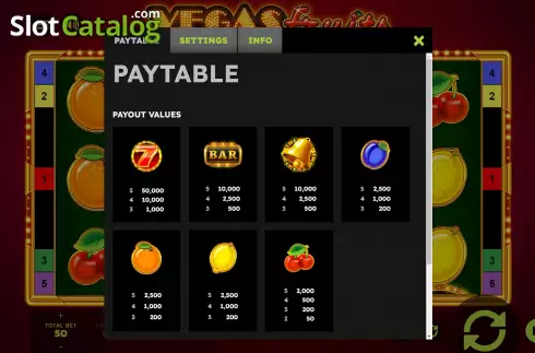 Скрин8. Vegas Fruits слот