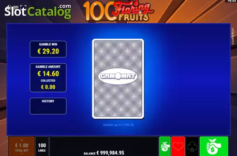 Скрин5. 100 Flaring Fruits слот