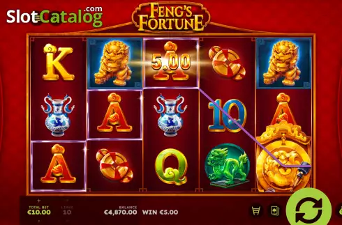 Скрин7. Feng's Fortune слот