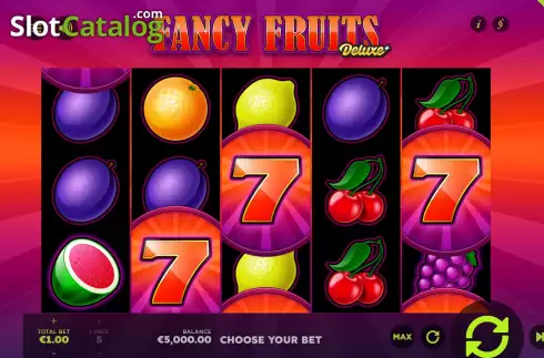 Скрин2. Fancy Fruits Deluxe слот