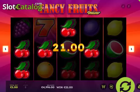 Скрин4. Fancy Fruits Deluxe слот
