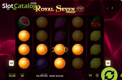 Скрин4. Royal Seven XXL Deluxe слот