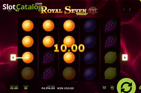 Скрин5. Royal Seven XXL Deluxe слот