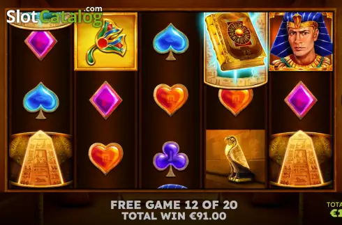 Скрин3. Ramses Book Deluxe слот