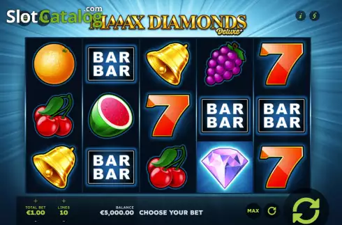 Скрин2. Maaax Diamonds Deluxe слот