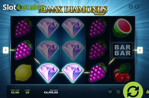 Скрин3. Maaax Diamonds Deluxe слот