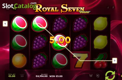 Скрин3. Royal Seven Deluxe слот