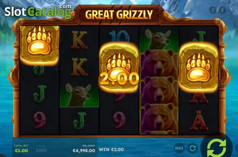 Скрин3. Great Grizzly (Gamomat) слот