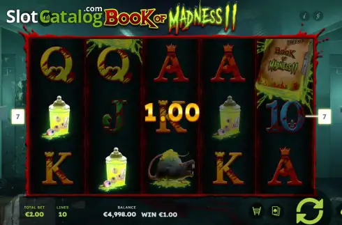 Скрин3. Book Of Madness 2 слот