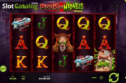 Скрин2. Book of Madness Deluxe слот