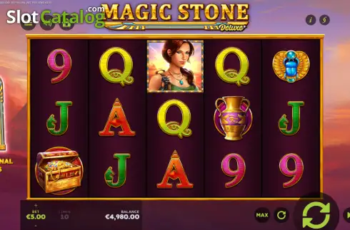 Скрин2. Magic Stone Deluxe слот