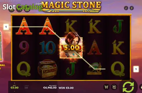 Скрин3. Magic Stone Deluxe слот