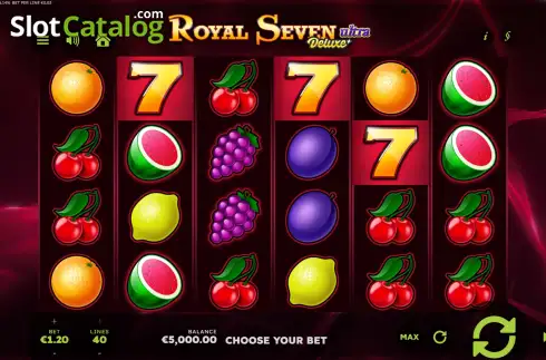 Скрин2. Royal Seven Ultra Deluxe слот