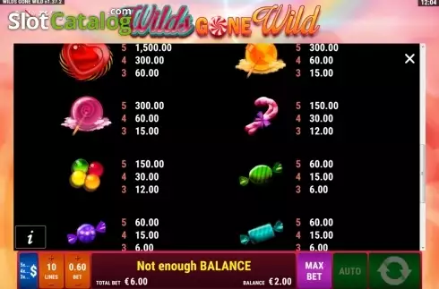 Скрин3. Wilds gone wild слот
