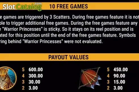 Скрин7. Great Warrior слот