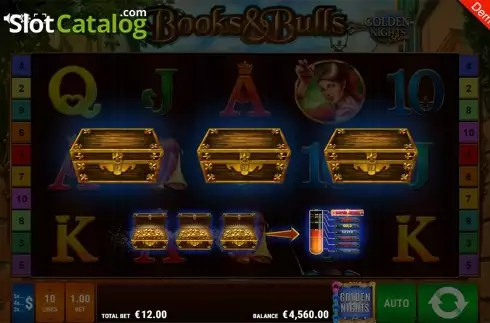 Скрин7. Books & Bulls GDN слот
