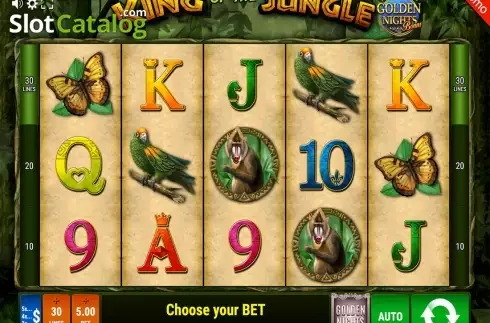 Скрин2. King of the Jungle GDN слот
