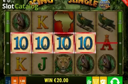 Скрин3. King of the Jungle GDN слот