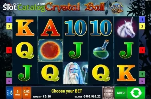 Скрин2. Crystal Ball GDN слот