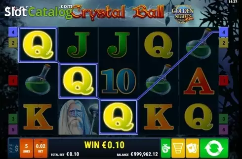 Скрин3. Crystal Ball GDN слот