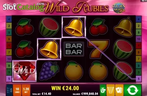 Скрин2. Wild Rubies GDN слот