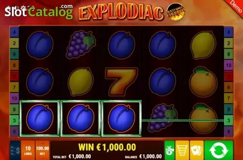 Скрин3. Explodiac RHFP слот