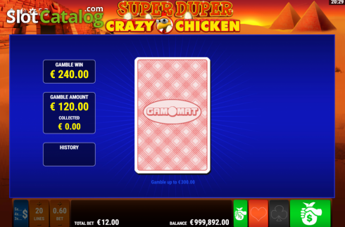 Скрин4. Super Duper Crazy Chicken слот