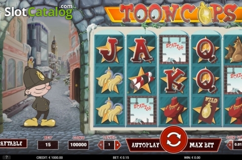 Скрин2. Tooncops слот