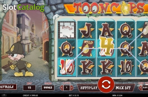 Скрин3. Tooncops слот