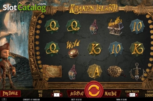 Скрин2. Kraken Island (Gamshy) слот