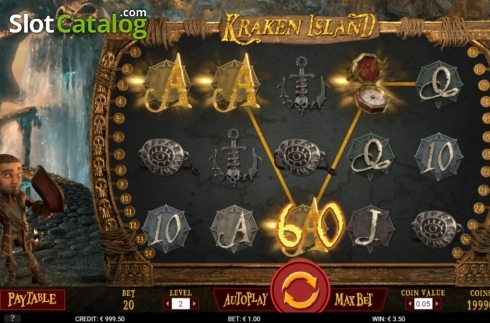 Скрин3. Kraken Island (Gamshy) слот