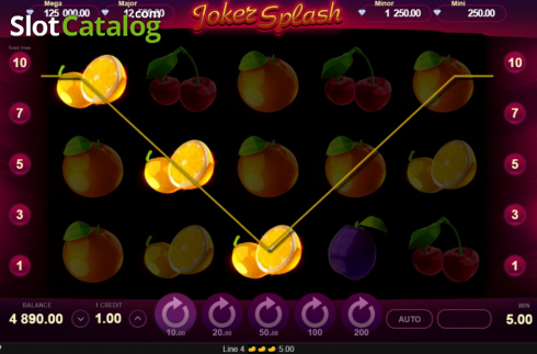 Скрин3. Joker Splash (Gamzix) слот