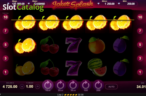 Скрин4. Joker Splash (Gamzix) слот
