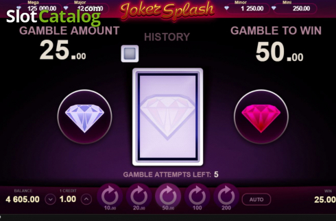 Скрин6. Joker Splash (Gamzix) слот
