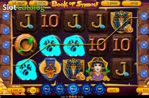 Скрин5. Book of Symbols слот