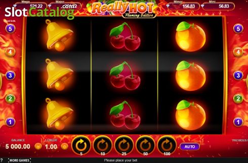 Скрин2. Really Hot Flaming Edition слот